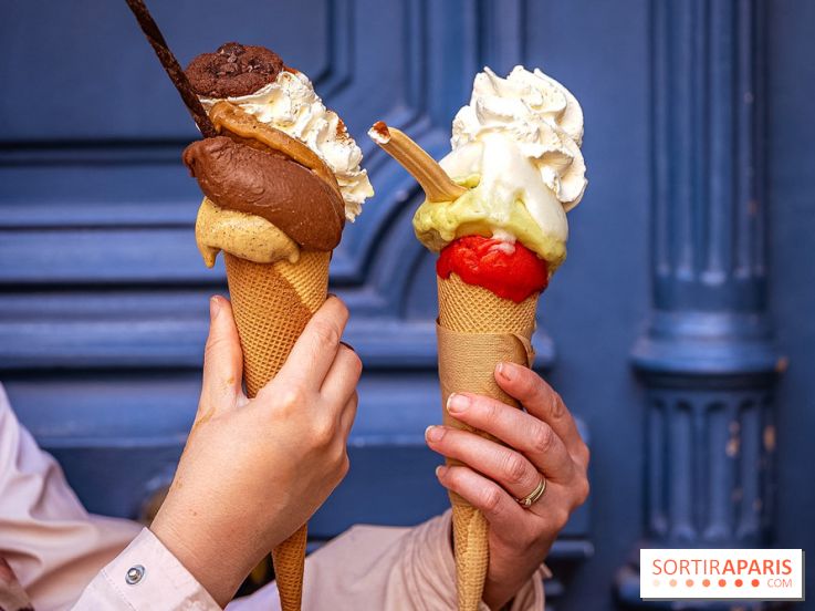 LaCrèma gelato, glacier artisanal près du Jardin du Luxembourg et du Panthéon - photos