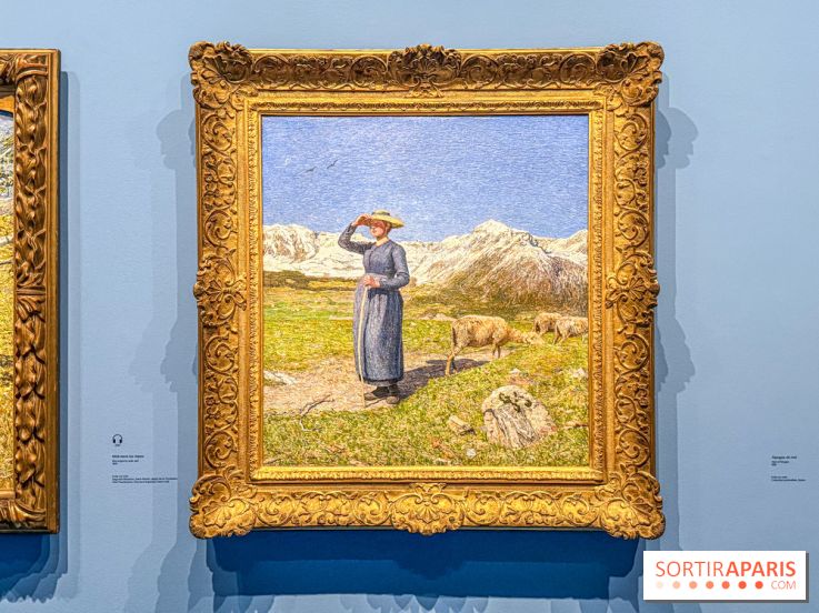 Giovanni Segantini au musée Marmottan Monet : nos photos de l’exposition à Paris sur le peintre des Alpes