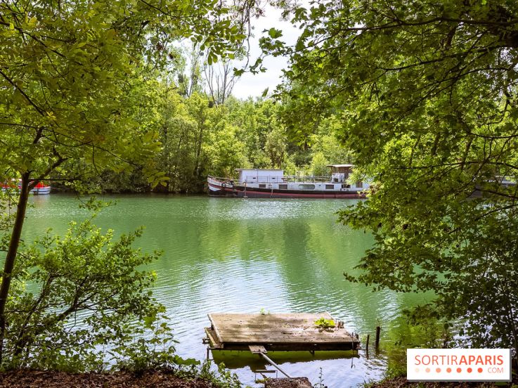 La guinguette de la pointe sauvage en bord de Marne à Vaires-sur-Marne en Seine-et-Marne