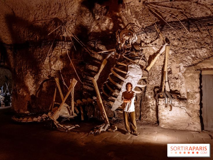 Fauna Fabulosa : un bestiaire fantastique au château de la Roche Guyon dans le Val d'Oise - photos