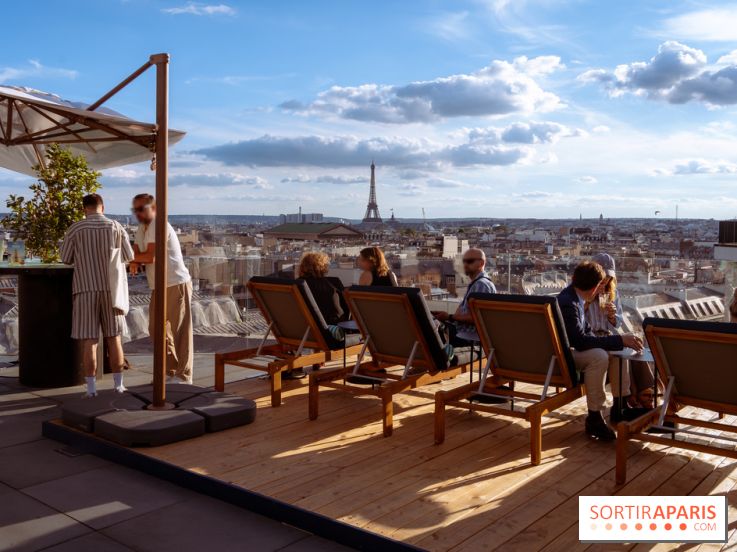 Douce-heure, la terrasse en rooftop des Galeries Lafayettes - photos
