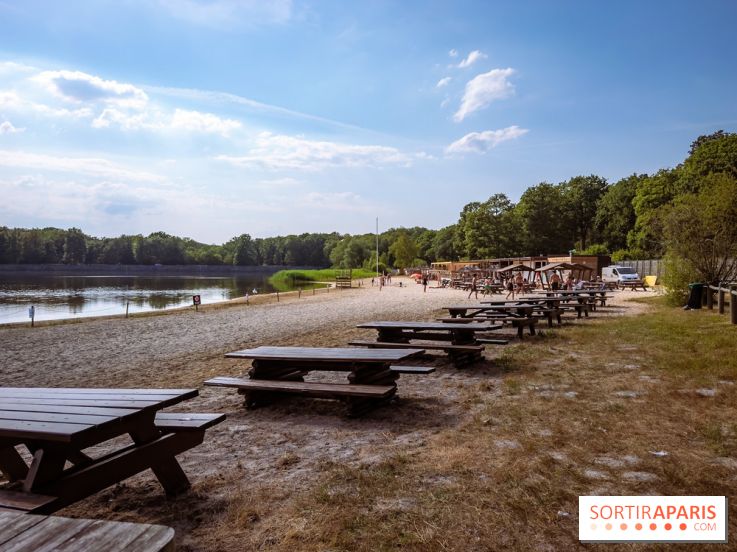 La plage et guinguette des Étangs de Hollande - photos