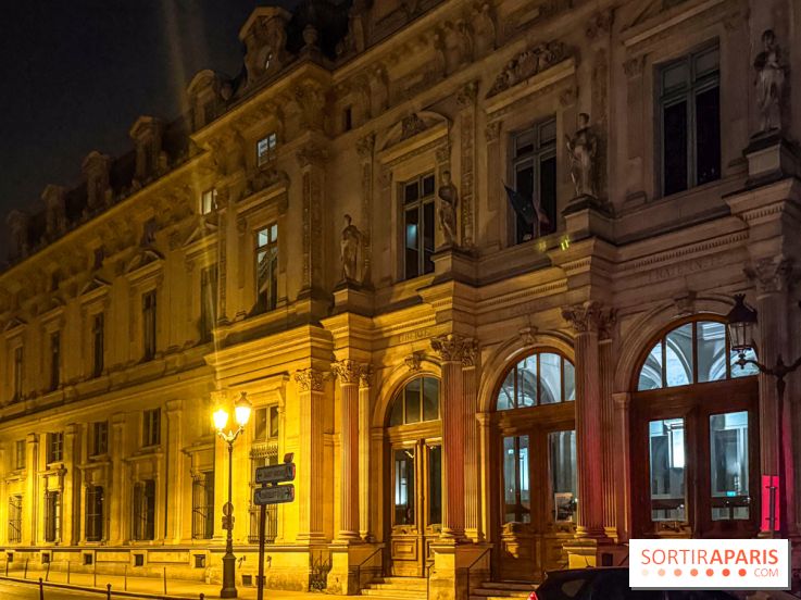 Paris la nuit - tribunal de commerce nuit