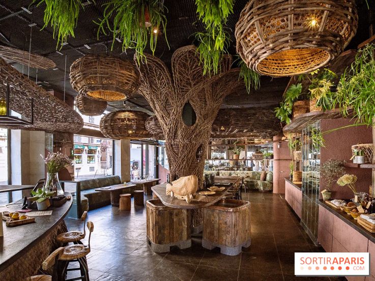 Mégie, la cantine botanique, boutique et atelier floral - photos