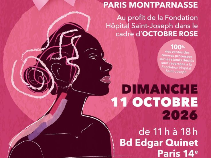 Le marché de la création Edgar Quinet : une galerie d'art gratuite et à ciel ouvert