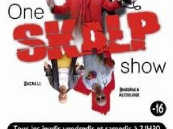 Pascal  Skalp  GREGOIRE Dans One Skalp show 100% déglingos