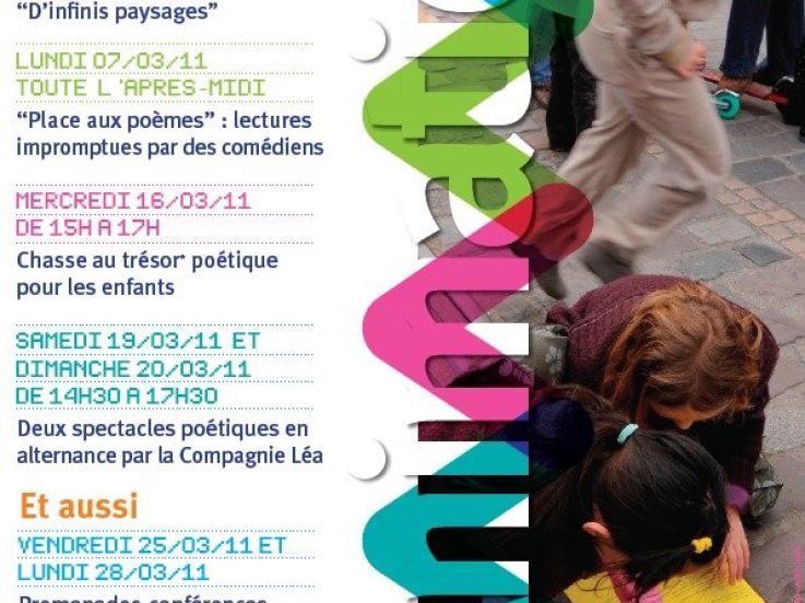 printemps des poètes, bercy village