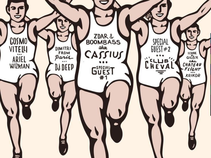 Marathon, Bellevilloise, Cassius, Ariel Wizman