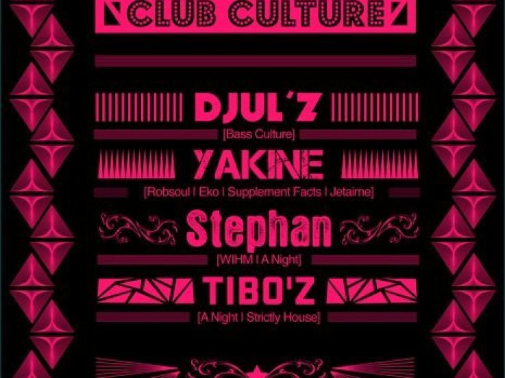 Club Culture, Showcase, Soirée