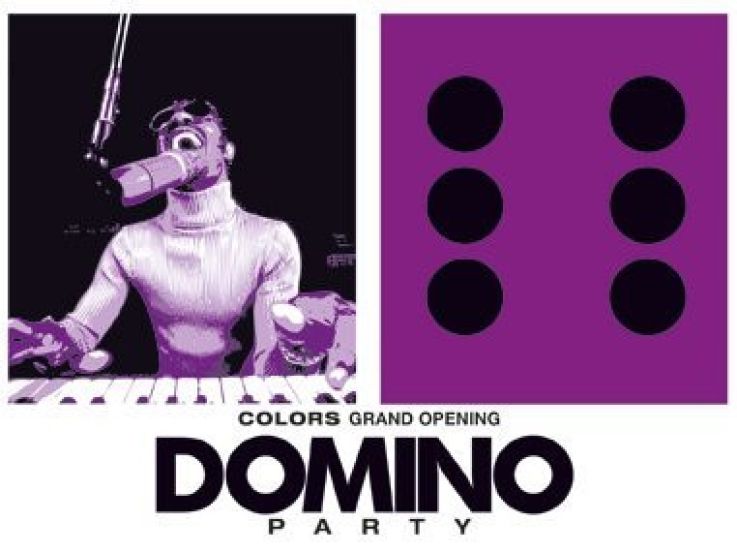 Domino Party, Nouveau Casino, Emile Omar, Soirée
