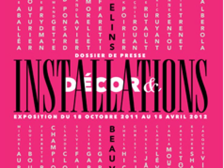 Décor & Installation, Galerie des Gobelins, exposition