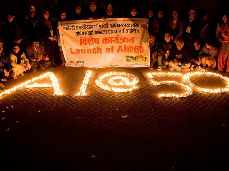 Amnesty international 50 ans, 