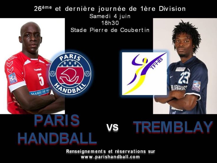 Handball, Paris, Tremblay, Championnat de France