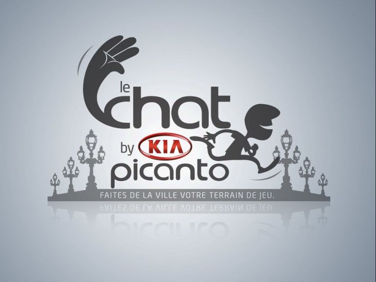 Le Chat by Kia Picanto, Chat perché, Rues de Paris, Kia