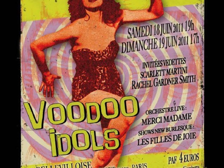 Grand Cabaret Voodoo Idols, bellevilloise, show burlesque