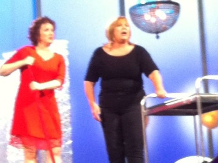 Anne Roumanoff et Michèle Bernier