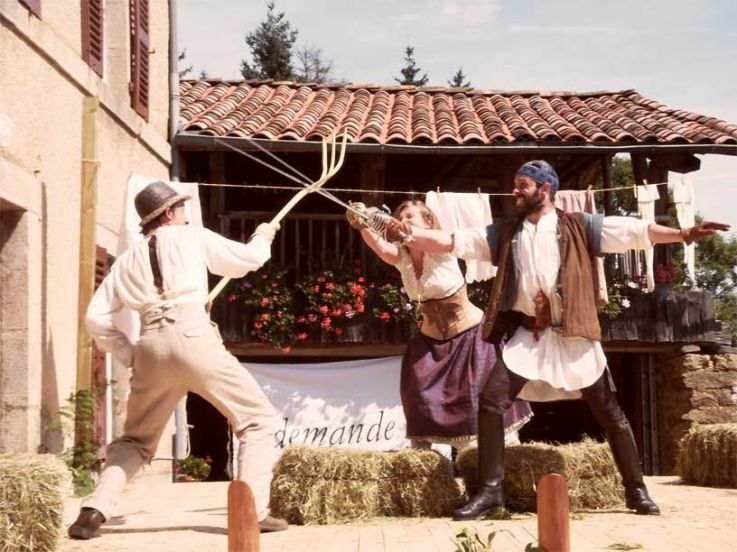 Escrime de Spectacle, Théâtre Pixel