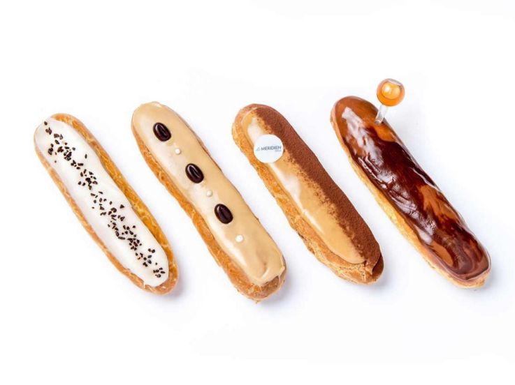 Des éclairs déclinés autour du café au Méridien Etoile