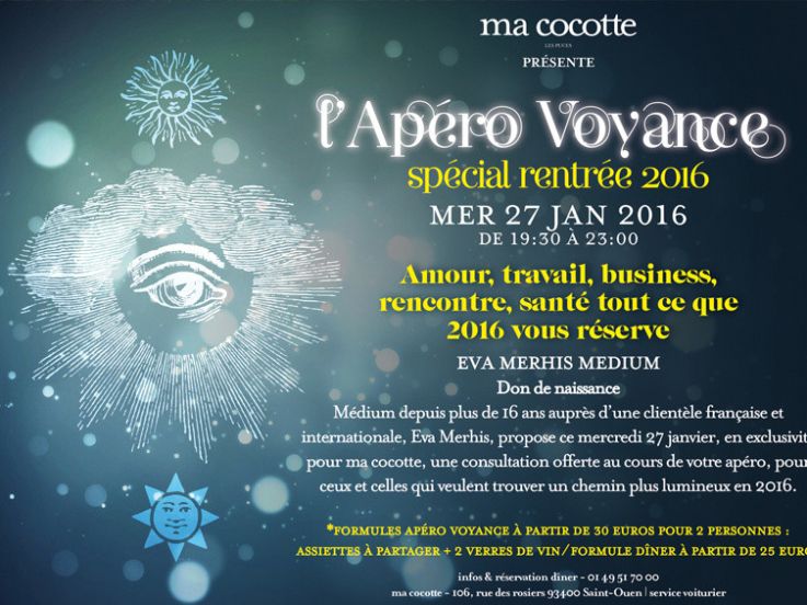 L’Apéro Voyance chez Ma Cocotte
