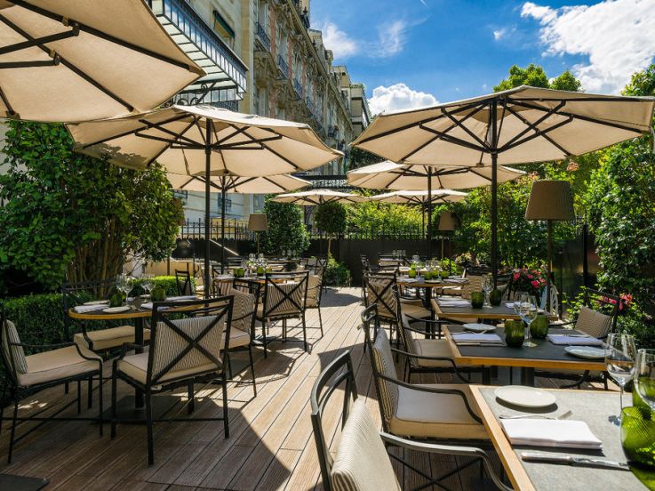 Les Poke Bowls sont a déguster sur la terrasse du Shangri-La