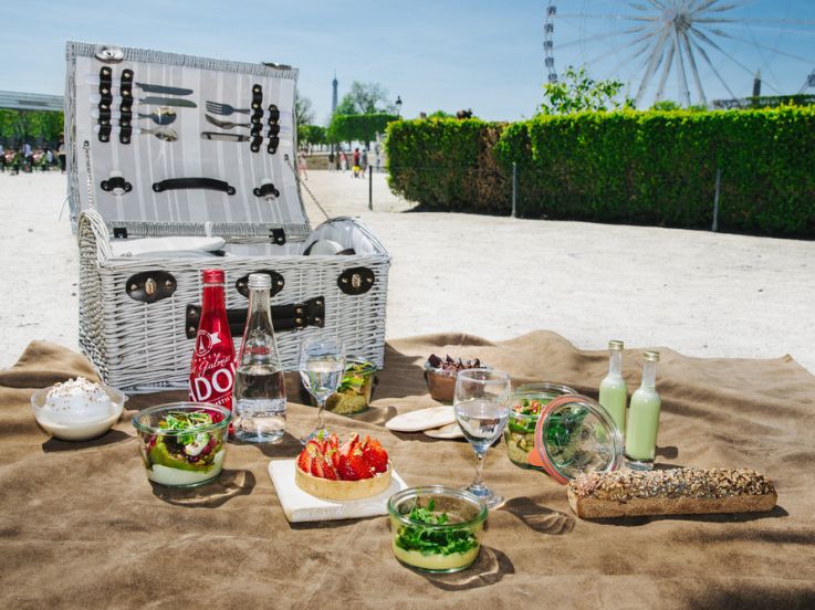 Le panier pique-nique 100% vegan du Burgundy