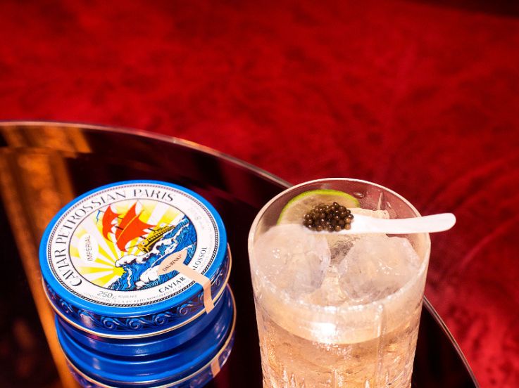 Cocktail "Tsar" au Mathis Bar