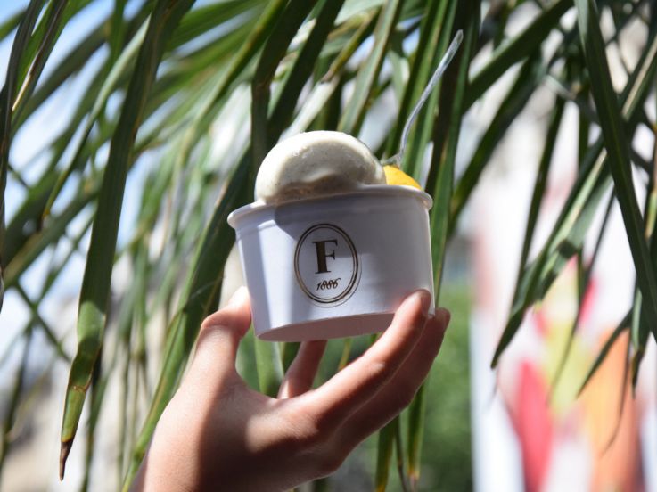 Collaboration de l'été entre Fauchon et Une Glace à Paris