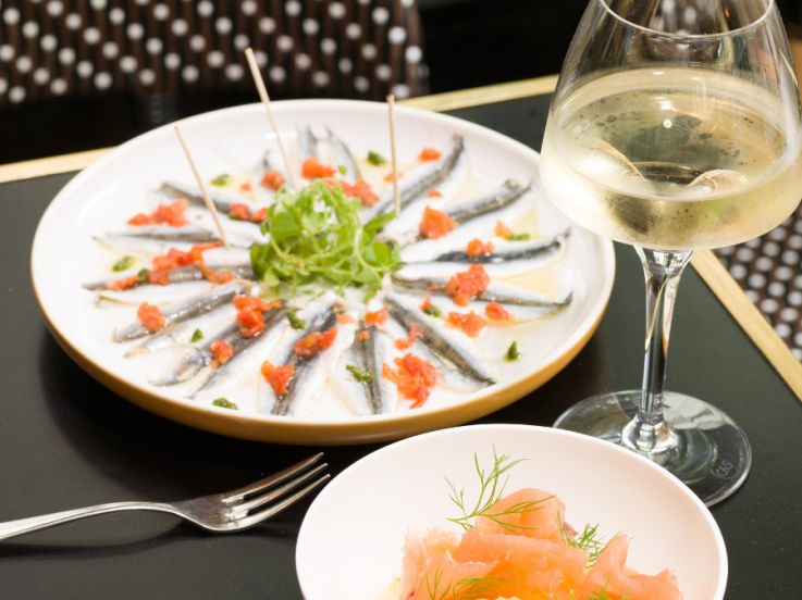 La carte à tapas de l'Absinthe