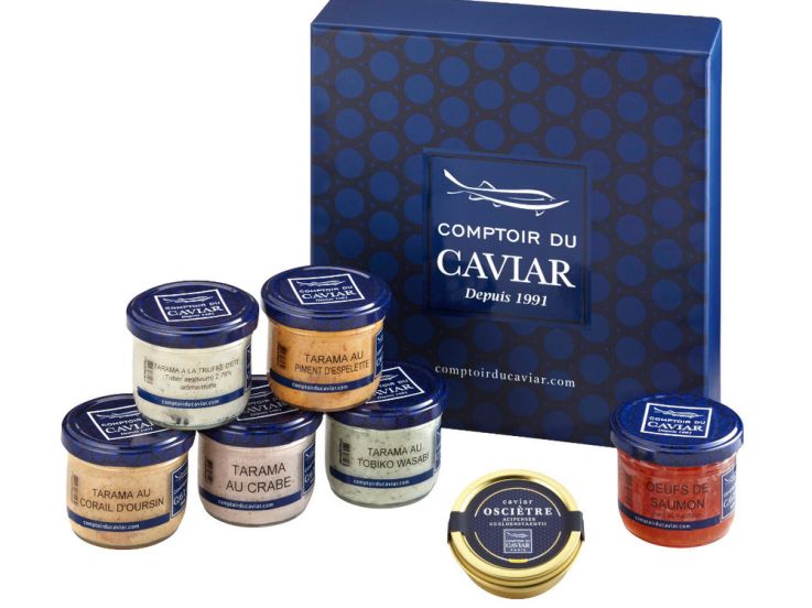 Le coffret "Comptoir du Caviar" pour les fêtes