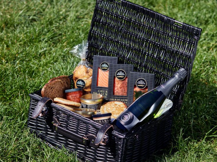 Le panier pique-nique iodé de La Maison Nordique