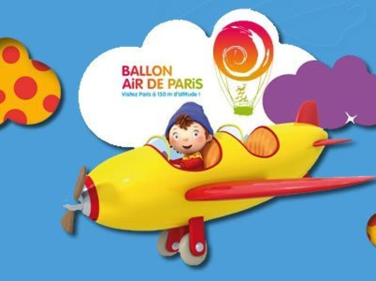 oui oui, baptême de l'air, ballon air paris