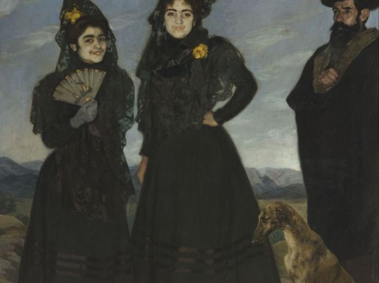 04. Ignacio Zuloaga y Zabaleta (1870-1945)
Mon oncle et mes deux cousines, 1899
Huile sur toile, 209,5 x 167,5 cm
Paris, Musée d'Orsay