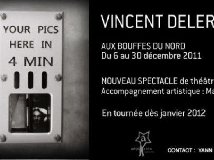 Vincent Delerm, Théâtre des Bouffes du Nord, Concert, Spectacle, Musique