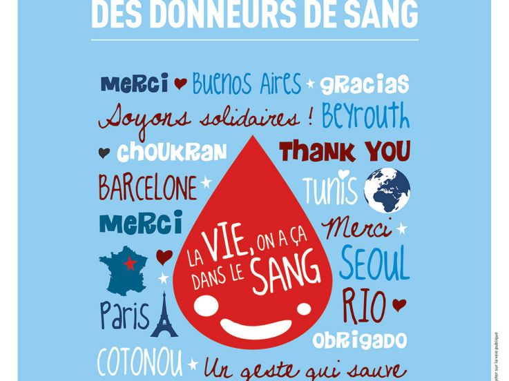 Journée mondiale des donneurs du sang