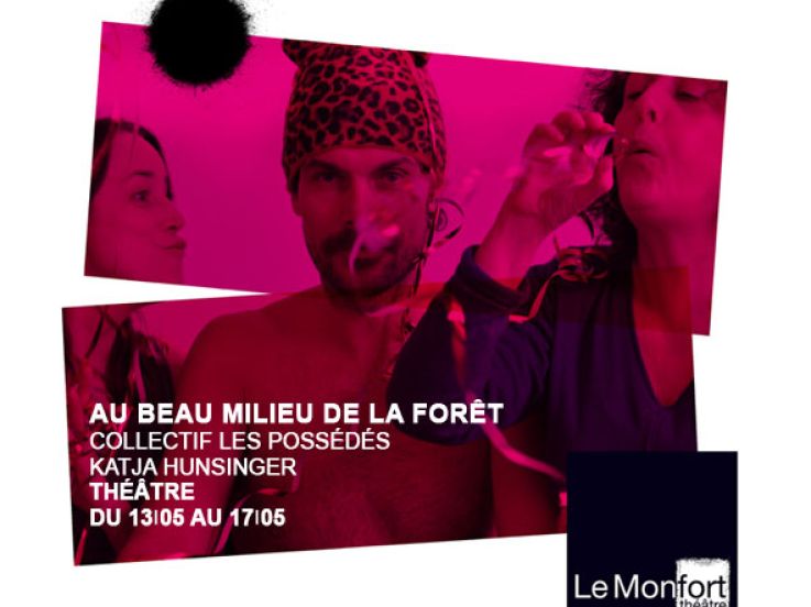 au beau milieu de la forêt