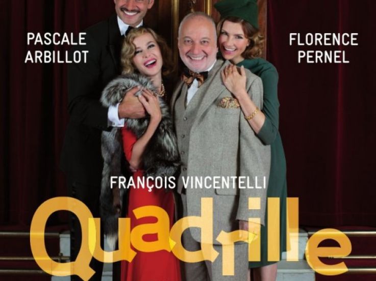 Quadrille, reprise au Théâtre Edouard VII