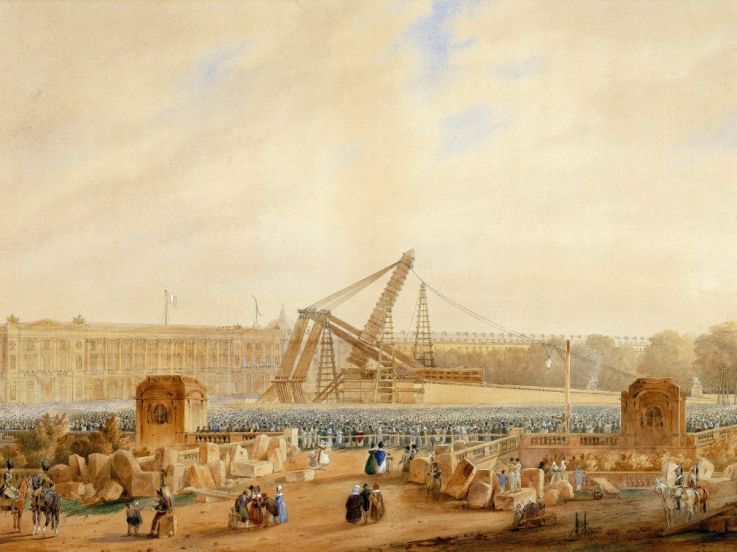 Exposition Voyage de l'Obélisque au Musée de la Marine