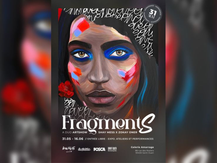 Quand le Figuratif rencontre le Graffiti : expo "Fragments" à la Galerie Amarrage