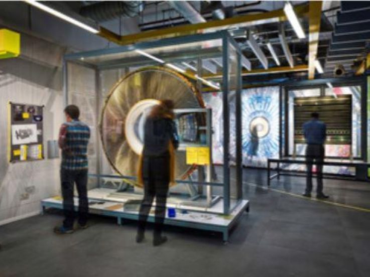 grand Collisionneur LHC au Palais de la Découverte