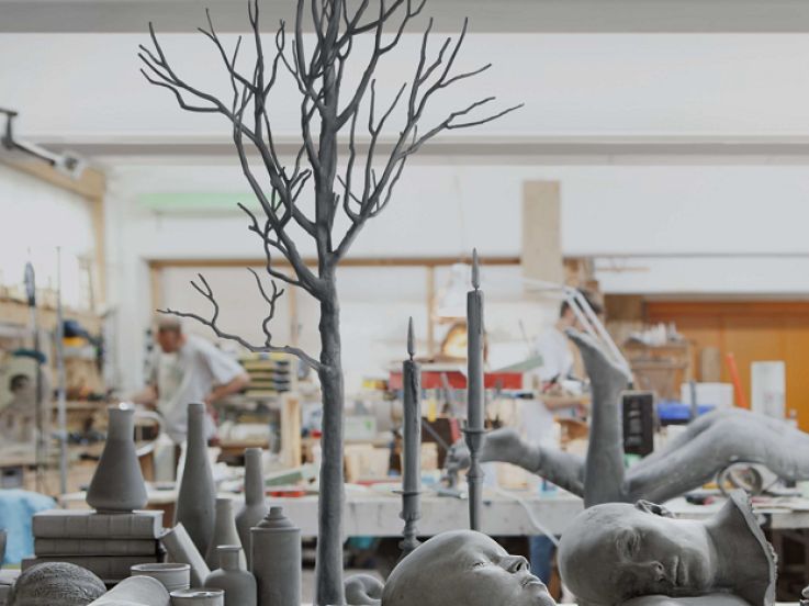 Personnages de Hans Op de Beeck 