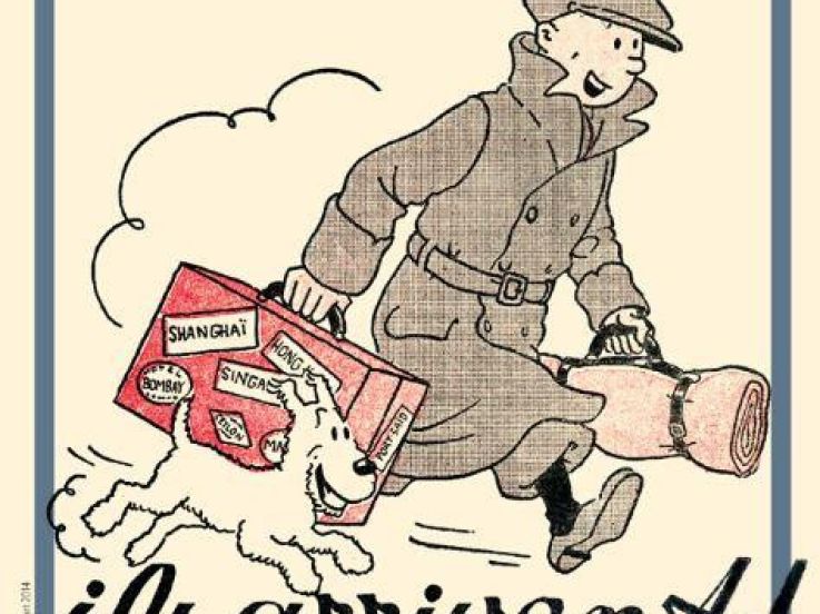  Tintin au Musée en Herbe