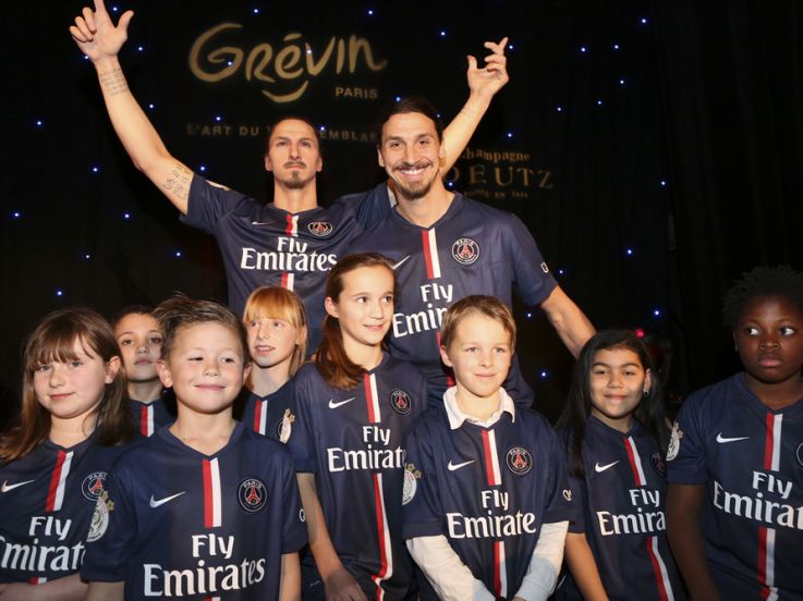 Zlatan Ibrahimovic au Musée Grévin