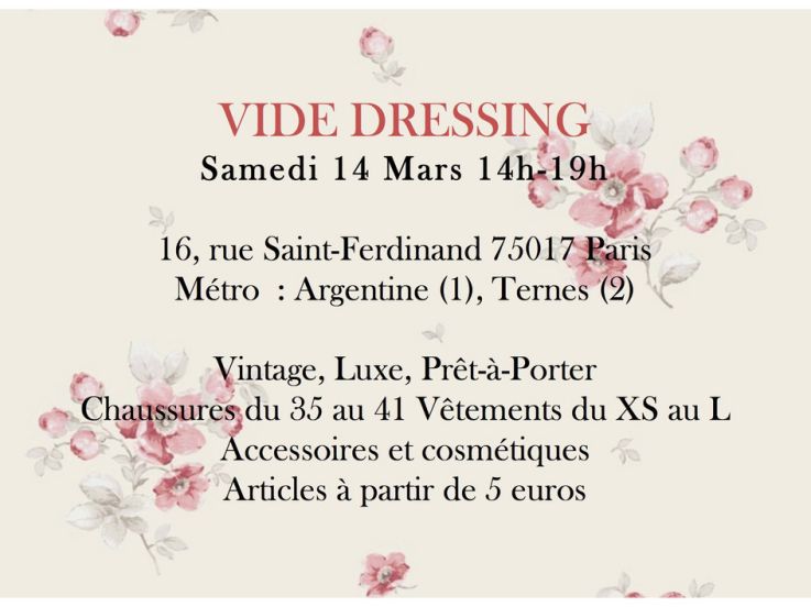 Vide dressing Particulières