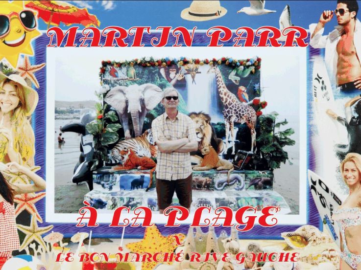 Martin Parr à la plage, au Bon marché  