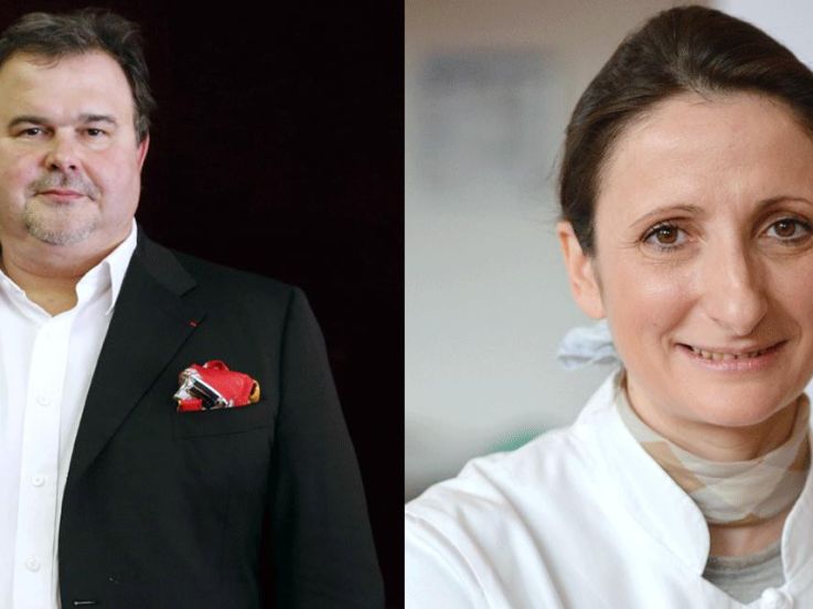 Anne-Sophie Pic et Pierre Hermé