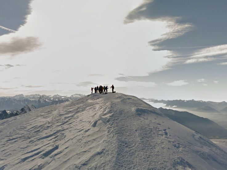 Sommet du Mont-Blanc, Image Google Street View