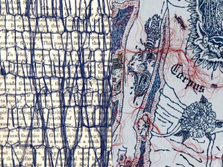 Histoires de Points, Anne Paris-Cindric - Brankica Zilovic à la Galerie Laure Roynette