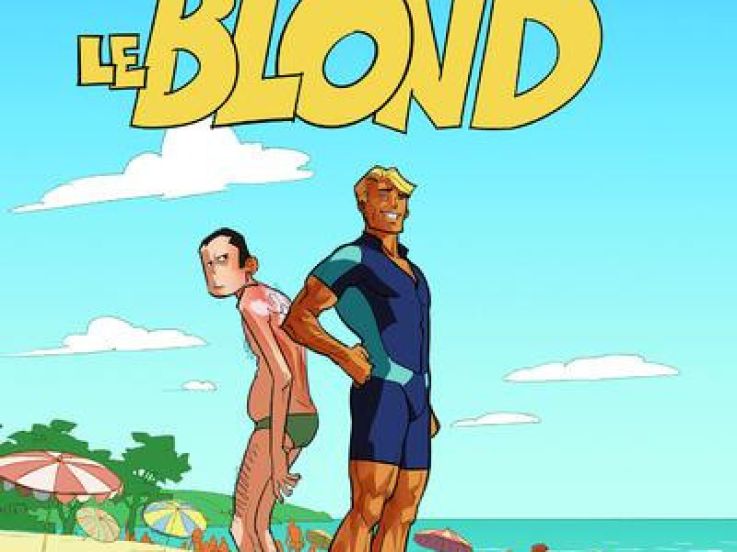 Gad Elmaleh en dédicace à la FNAC des Ternes pour la sortie de la BD Le Blond