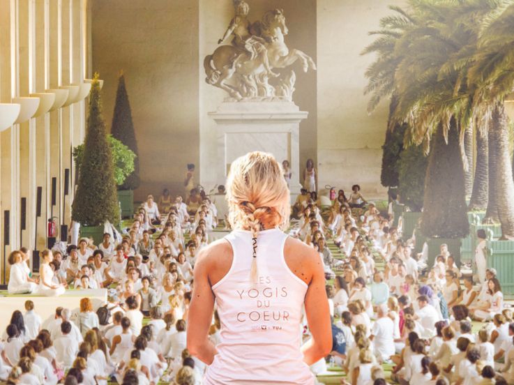 Les Yogis du Cœur 2017 à l'Orangerie de Versailles