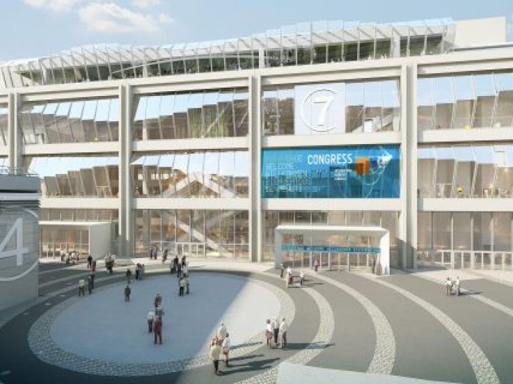 Le Parc des Expos - Paris Porte de Versailles a un nouveau centre des congrès